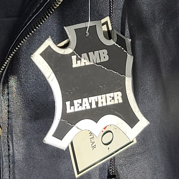 Bagazio hooded lamb leather vest super soft rare - Picture 3 of 5